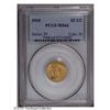 Image 3 : 1915 $2 1/2 MS64 PCGS. Bright mustard-gold color domin 1915[$2 1/2] MS64 PCGS.