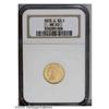 Image 1 : 1925-D $2 1/2 MS63 NGC.From The Meads Point Collection 1925-D[$2 1/2] MS63 NGC.