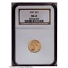 Image 1 : 1929 $2 1/2 MS64 NGC. Excellent eye appeal, this piece 1929[$2 1/2] MS64 NGC.