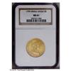 Image 3 : 1795 $5 Small Eagle MS61 NGC. Breen-6412, B. 1-B, Mill 1795[$5] Small Eagle MS61 NGC.