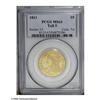 Image 3 : 1811 $5 Tall 5 MS63 PCGS. Breen-6463, B. 1-A, Miller-1 1811[$5] Tall 5 MS63 PCGS.