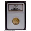 Image 3 : 1846-D $5 XF45 NGC. Variety 14-I. A richly detailed go 1846-D[$5] XF45 NGC.