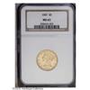 Image 1 : 1907 $5 MS63 NGC. Deceptively clean with only a few wi 1907[$5] MS63 NGC.