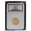 Image 3 : 1909-O $5 MS61 NGC. The 1909-O is widely recognized as 1909-O[$5] MS61 NGC.