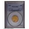 Image 1 : 1913 $5 MS62 PCGS. Orange and olive colors alternate a 1913[$5] MS62 PCGS.