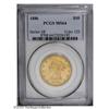 Image 3 : 1886 $10 MS64 PCGS. The 1886 is scarce in Mint State, 1886[$10] MS64 PCGS.