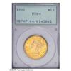 1901 $10 MS64 PCGS. A gorgeous honey-gold type coin, d 1901[$10] MS64 PCGS.