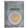 Image 1 : 1910-D $10 MS63 PCGS. An attractive example with good 1910-D[$10] MS63 PCGS.