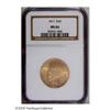 Image 1 : 1911 $10 MS64 NGC. This is a beautiful Indian Eagle. T 1911[$10] MS64 NGC.