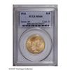 Image 1 : 1932 $10 MS64 PCGS. This near Gem displays peach-gold 1932[$10] MS64 PCGS.