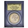 Image 3 : 1857-S $20 Spiked Shield MS65 PCGS. Peach hues along t 1857-S[$20] Spiked Shield MS65 PCGS.