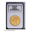 Image 3 : 1873-S $20 MS61 NGC.From The Meads Point Collection. 1873-S[$20] Closed 3 MS61 NGC.