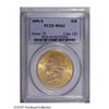 Image 1 : 1899-S $20 MS63 PCGS. This attractive S-Mint specimen 1899-S[$20] MS63 PCGS.