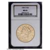 Image 1 : 1906-S $20 MS63 NGC. This attractive Double Eagle has 1906-S[$20] MS63 NGC.