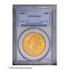 Image 3 : 1907-S $20 MS64 PCGS.From The Meads Point Collection. 1907-S[$20] MS64 PCGS.