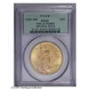 Image 3 : 1908 $20 No Motto MS66 PCGS. Ex: Wells Fargo Nevada Go 1908[$20] No Motto MS66 PCGS.