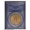 Image 1 : 1908-D $20 Motto MS64 PCGS. Light olive color frames l 1908-D[$20] Motto MS64 PCGS.