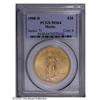 Image 1 : 1908-D $20 Motto MS64 PCGS. Lustrous matte-like surfac 1908-D[$20] Motto MS64 PCGS.
