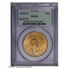 Image 3 : 1908-D $20 Motto MS65 PCGS. A popular better-date issu 1908-D[$20] Motto MS65 PCGS.