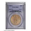 Image 3 : 1909-D $20 MS63 PCGS. A very pleasing example of this 1909-D[$20] MS63 PCGS.