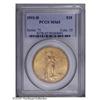 Image 1 : 1911-D $20 MS65 PCGS. Excellent definition is noted on 1911-D[$20] MS65 PCGS.