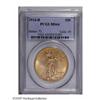 Image 1 : 1913-D $20 MS64 PCGS. Well struck and highly lustrous, 1913-D[$20] MS64 PCGS.