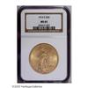1914-S $20 MS65 NGC. A beautiful Gem example with sati 1914-S[$20] MS65 NGC.