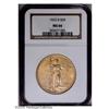 Image 3 : 1923-D $20 MS66 NGC. The 1923-D, when offered in high 1923-D[$20] MS66 NGC.