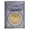 Image 1 : 1924 $20 MS64 PCGS. This is a well struck, boldly lust 1924[$20] MS64 PCGS.