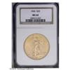 Image 1 : 1926 $20 MS64 NGC. Luster flows effortlessly across th 1926[$20] MS64 NGC.