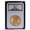 Image 1 : 1927 $20 MS65 NGC. An exquisite representative of the 1927[$20] MS65 NGC.