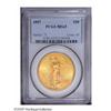 Image 1 : 1927 $20 MS65 PCGS. A lustrous, Gem example of this al 1927[$20] MS65 PCGS.
