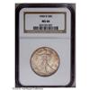 Image 1 : 1944-D 50C MS66 NGC. Lustrous surfaces are covered wit 1944-D[50C] MS66 NGC.