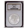 Image 3 : 1881-CC S$1 MS67 NGC. An outstanding selection for a C 1881-CC[S$1] MS67 NGC.