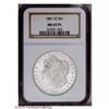 Image 1 : 1881-CC S$1 MS65 Prooflike NGC. Sharply struck with fr 1881-CC[S$1] MS65 Prooflike NGC.