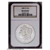 Image 1 : 1884-CC S$1 MS65 Deep Mirror Prooflike NGC. Stark whit 1884-CC[S$1] MS65 Deep Mirror Prooflike NGC.