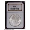 Image 3 : 1885-CC S$1 MS66 NGC. This snow-white premium Gem 1885-CC[S$1] MS66 NGC.