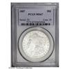 Image 3 : 1887 S$1 MS67 PCGS. Brilliant, fully struck, and displ 1887[S$1] MS67 PCGS.