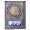 Image 2 : 1891-CC S$1 MS64 PCGS. Rich iridescent toning at the r 1891-CC[S$1] MS64 PCGS.