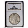 Image 1 : 1894 S$1 XF45 NGC. A smooth dove-gray representative o 1894[S$1] XF45 NGC.
