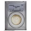 Image 1 : 1937 50C Arkansas MS66 PCGS. Lemon-tinged borders surr 1937[50C] Arkansas MS66 PCGS.