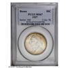 Image 1 : 1937 50C Boone MS67 PCGS. Rich peach-gold toning adorn 1937[50C] Boone MS67 PCGS.