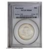 Image 1 : 1934 50C Maryland MS66 PCGS. An unusually strong strik 1934[50C] Maryland MS66 PCGS.