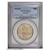 Image 1 : 1933-D 50C Oregon MS66 PCGS. Greenish-gold and lilac t 1933-D[50C] Oregon MS66 PCGS.