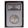 Image 1 : 1935 50C Spanish Trail MS66 NGC. Light golden-brown an 1935[50C] Spanish Trail MS66 NGC.