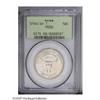 Image 1 : 1935 50C Spanish Trail MS66 PCGS. Peach and sky-gray c 1935[50C] Spanish Trail MS66 PCGS.