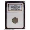 Image 3 : 1865 1C Fancy 5 MS62 Brown NGC. 1865[1C] Fancy 5 Indian Cent--Struck 15% Off Center--MS62 Brown NGC,