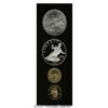 Image 1 : 1997-S S$1 Jackie Robinson 4 Coin Set PR68 Deep Cameo 1997-S[S$1] Jackie Robinson 4 Coin Set PR68 De