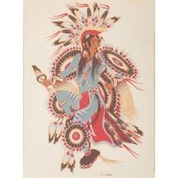 Woody Crumbo (Potawatomi, 1912-1989)