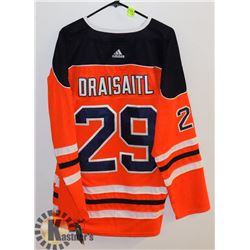 NEW OILERS JERSEY ORANGE #29 DRAISAITL